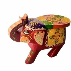 hand painted side table