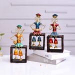 Set of 3 Sitting Figurines